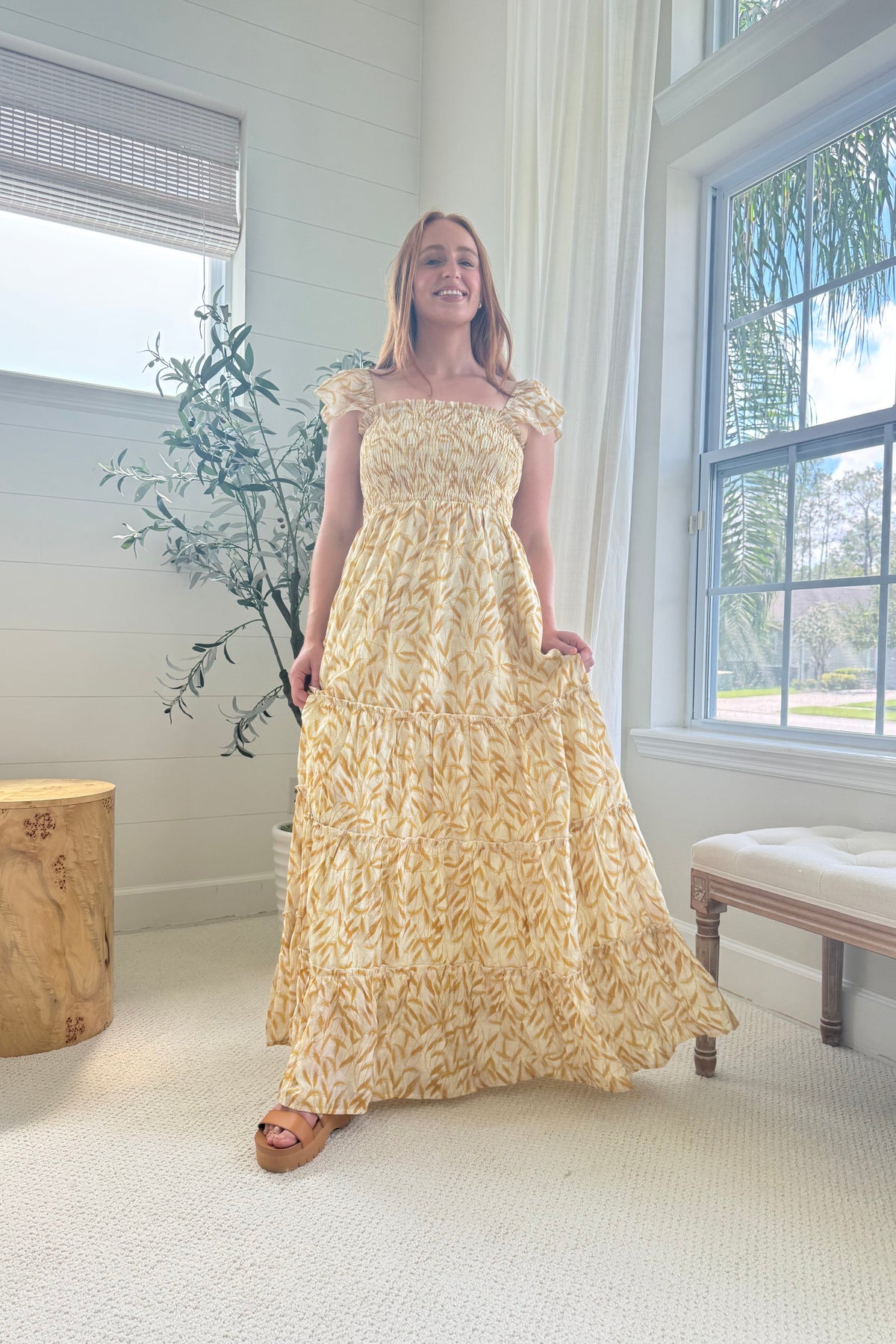 SS Women's Dress Women's Marabella Dress (golden fields)