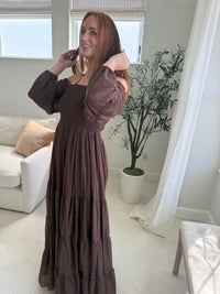 SS Women's Dress Women's Pippa Maxi (cocoa tulle)