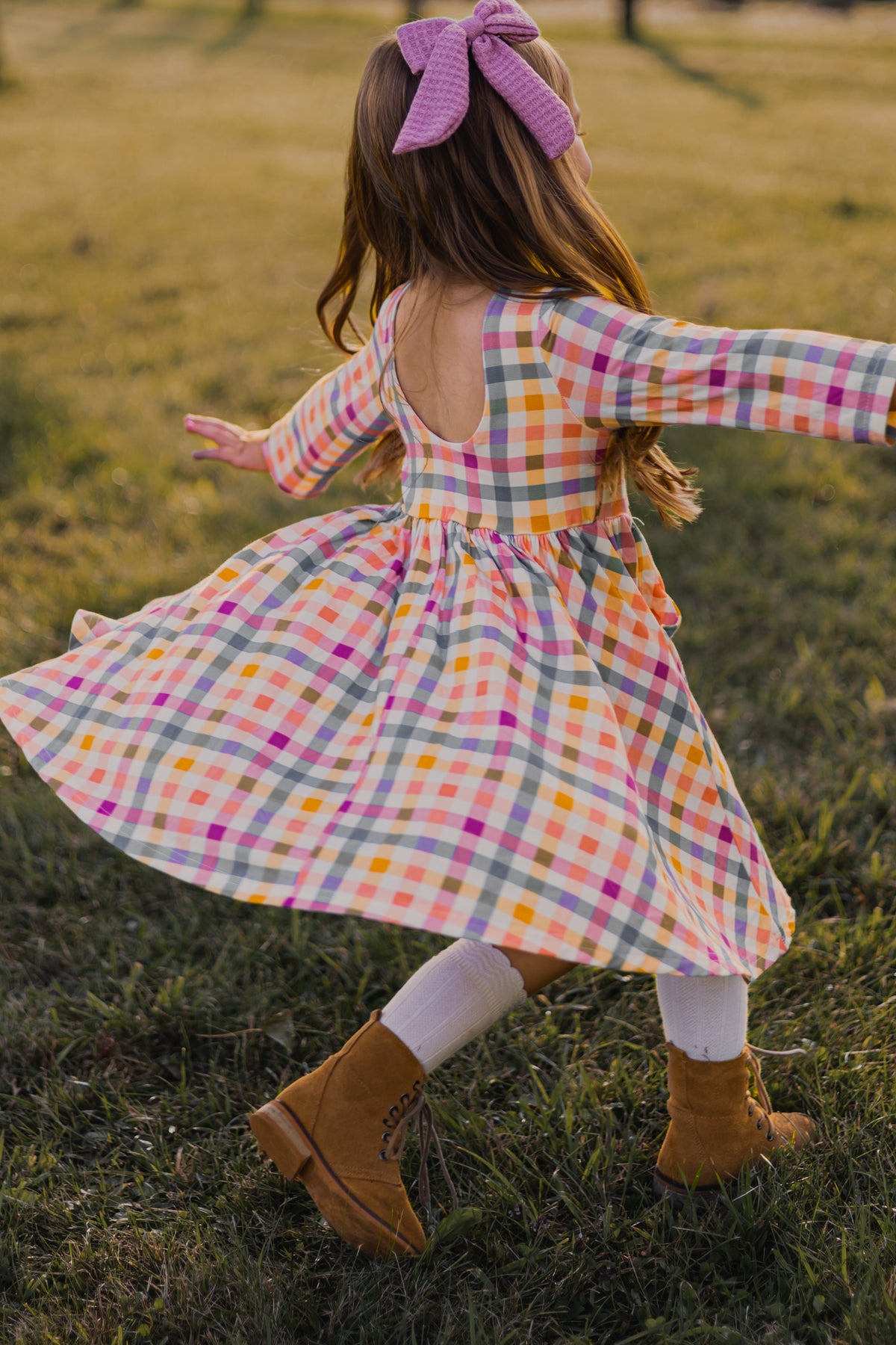 Molly Twirl (fall plaid)