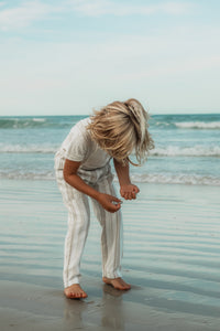 Finn Pants (desert stripe linen)