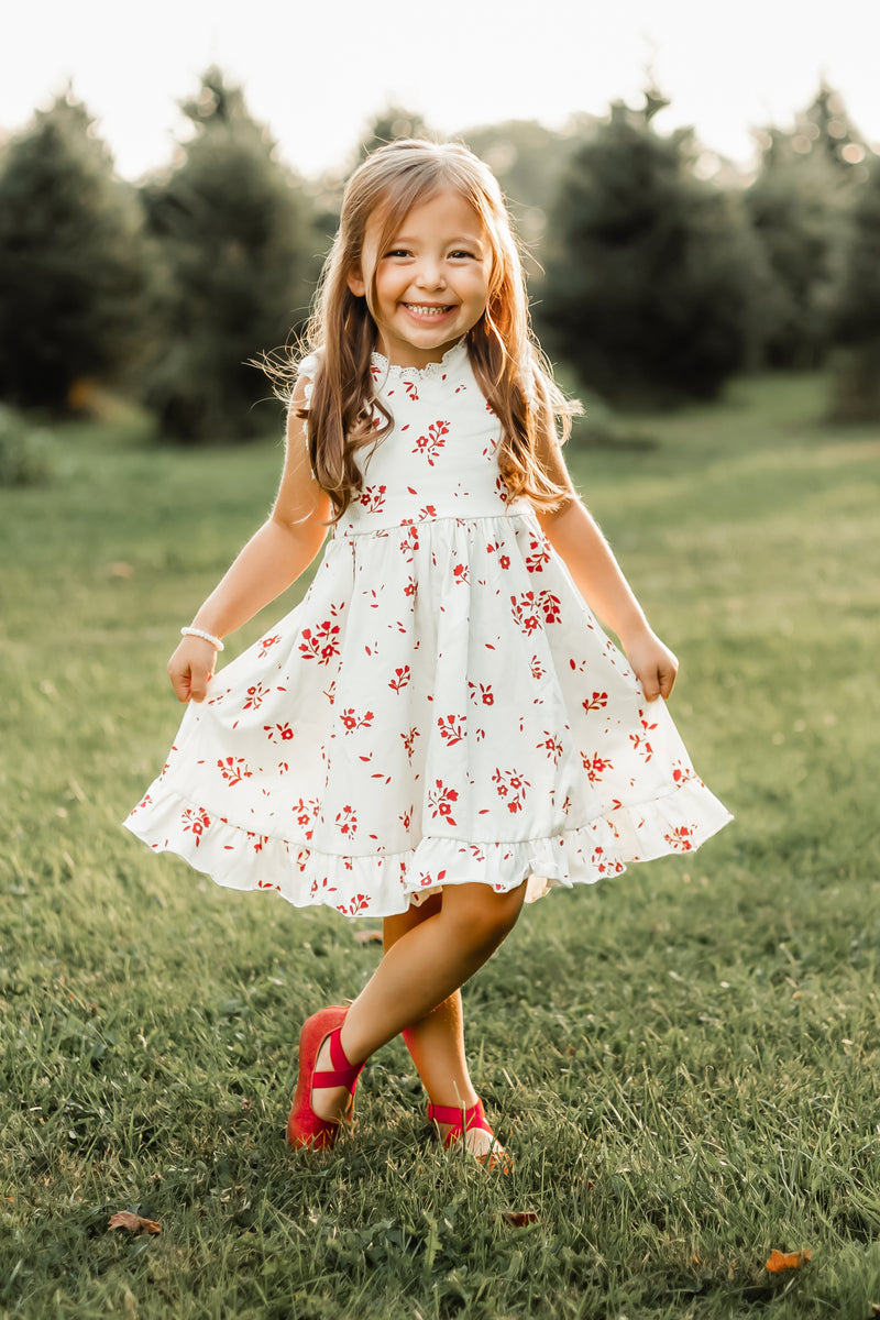 Emmylou (cutesy red floral)