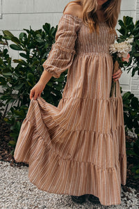 Women's Pippa Maxi (mocha stripe)