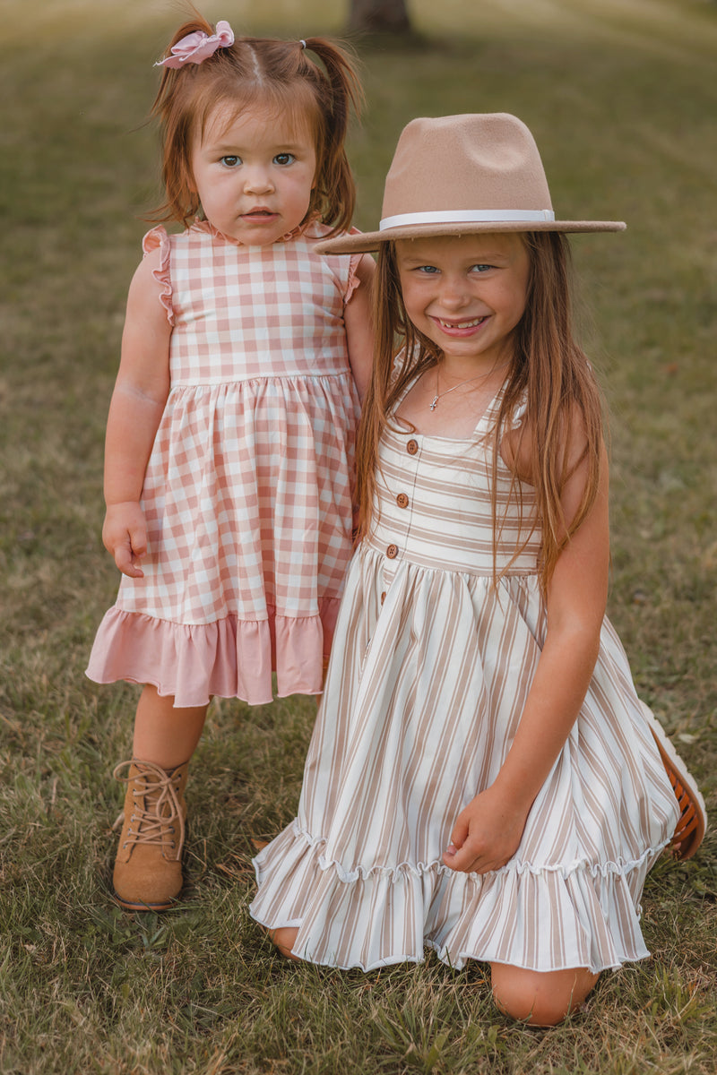 Emmylou (mauve gingham)