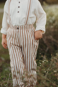 SS Boy's Bottoms Finn Pants (birch stripe)