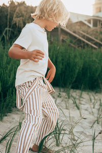 SS Boy's Bottoms Finn Pants (birch stripe)