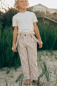 SS Boy's Bottoms Finn Pants (birch stripe)