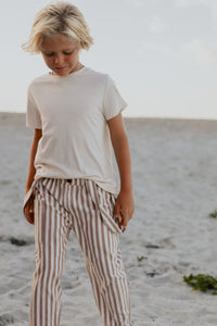 SS Boy's Bottoms Finn Pants (birch stripe)