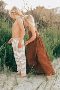 SS Boy's Bottoms Finn Pants (birch stripe)