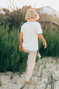 SS Boy's Bottoms Finn Pants (birch stripe)