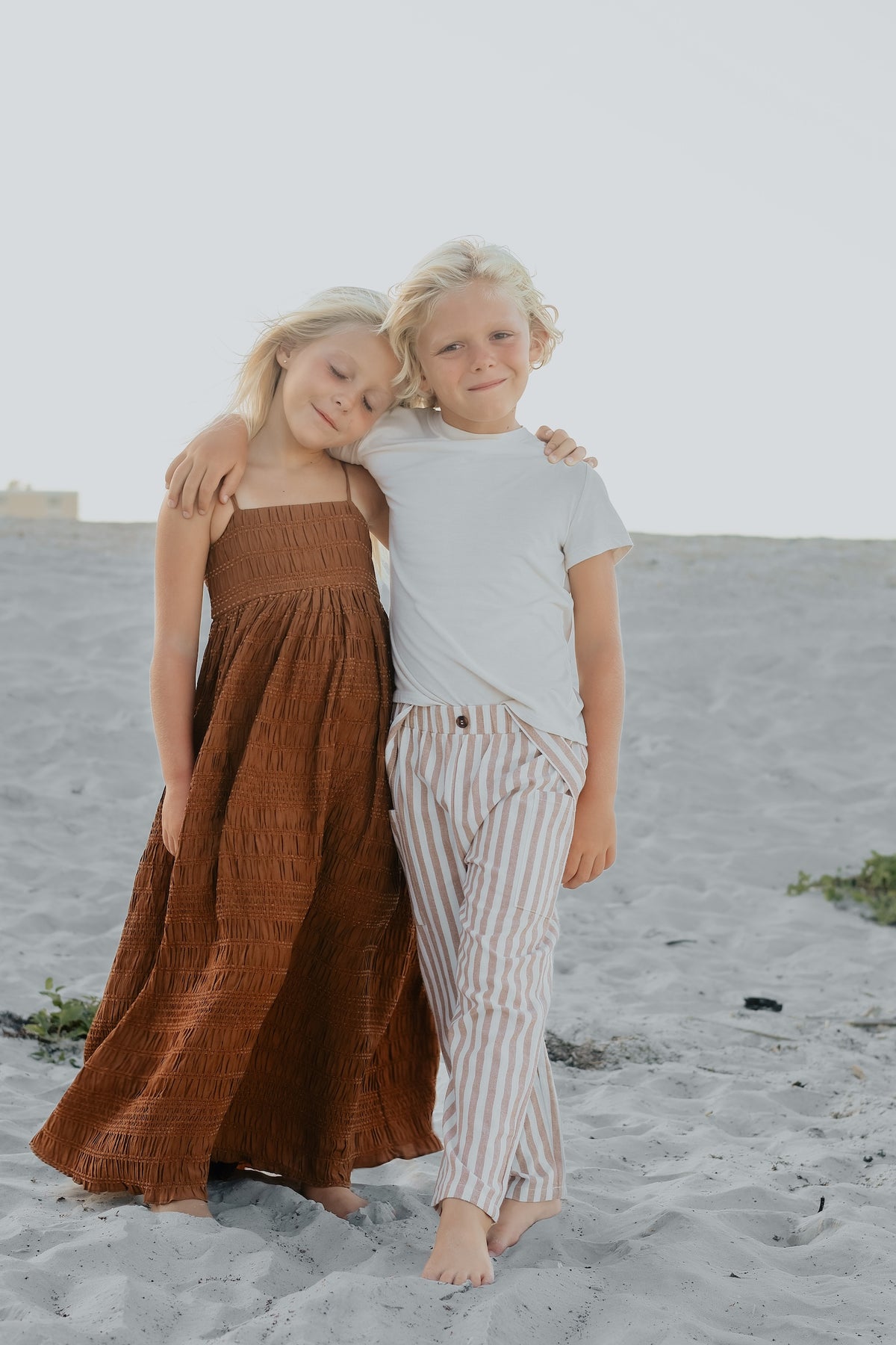 SS Boy's Bottoms Finn Pants (birch stripe)
