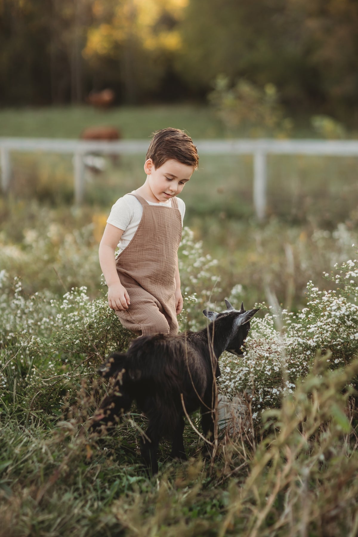 SS Boy's Romper Grady Romper (mocha muslin)