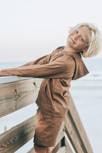 SS Boy's Bottoms Knox Shorts (amber linen)