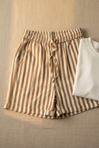 SS Boy's Bottoms Knox Shorts (birch stripe)