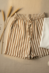 SS Boy's Bottoms Knox Shorts (birch stripe)