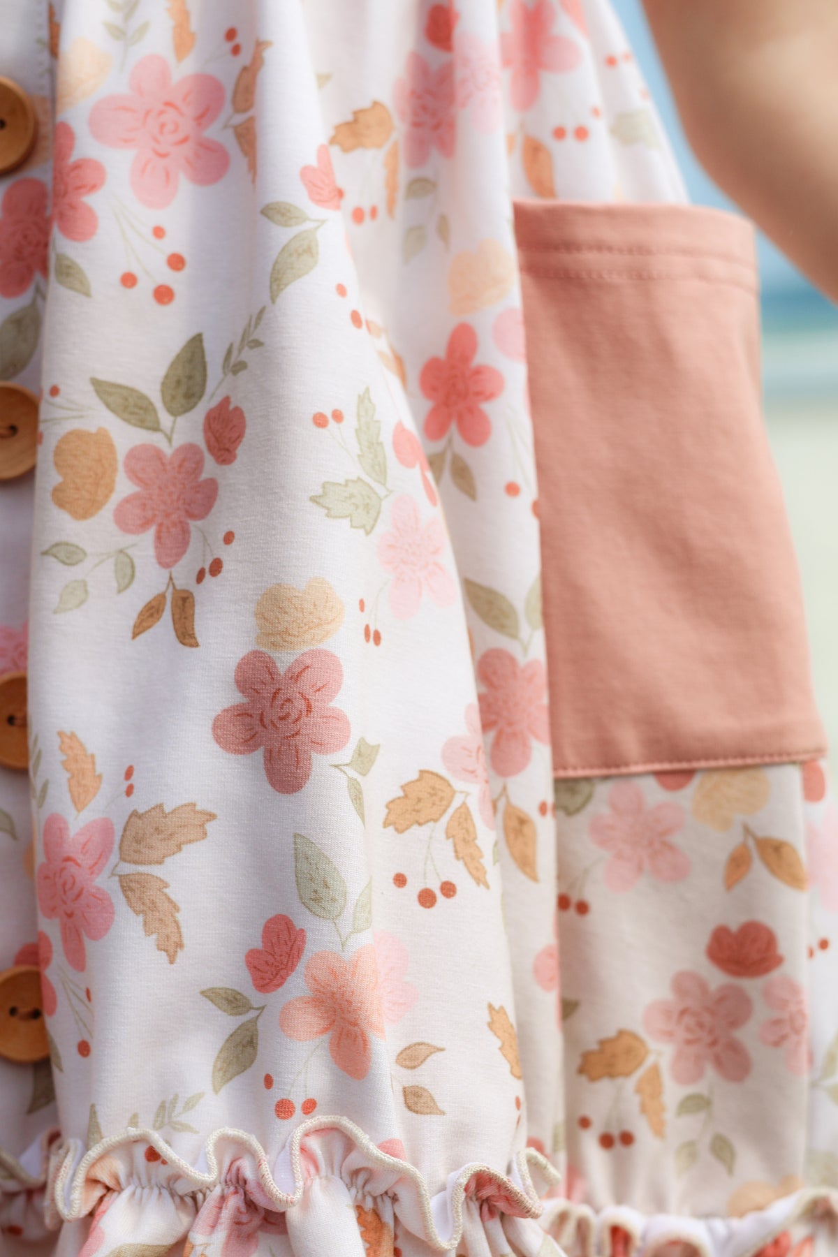 LB Girl's Dress Bree Crossback Dress (sweet pea)