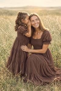 SS Women's Dress Women's Elle Dress (cocoa tulle)