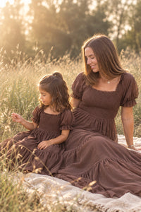 SS Women's Dress Women's Elle Dress (cocoa tulle)