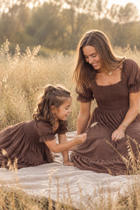 SS Women's Dress Women's Elle Dress (cocoa tulle)