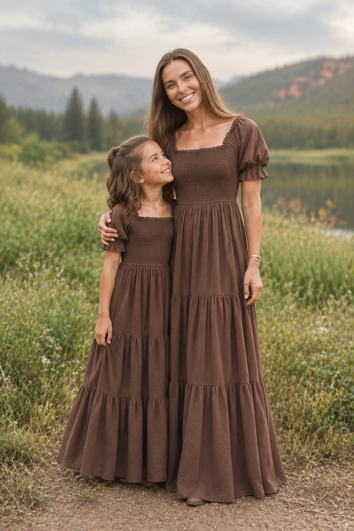 SS Women's Dress Women's Elle Dress (cocoa tulle)