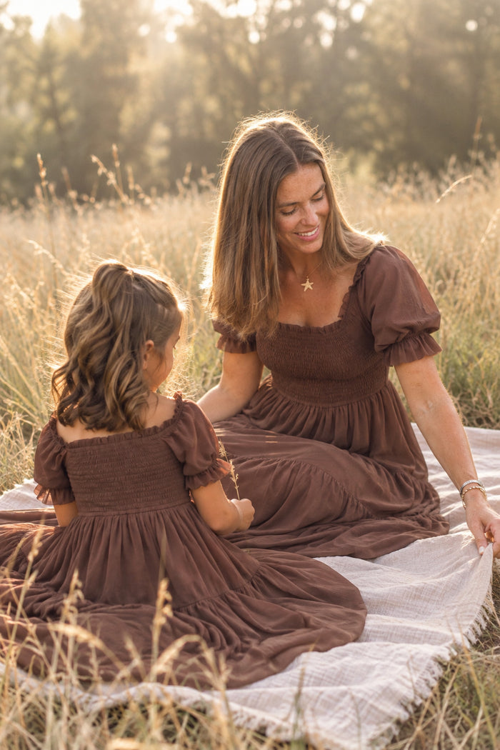 SS Women's Dress Women's Elle Dress (cocoa tulle)
