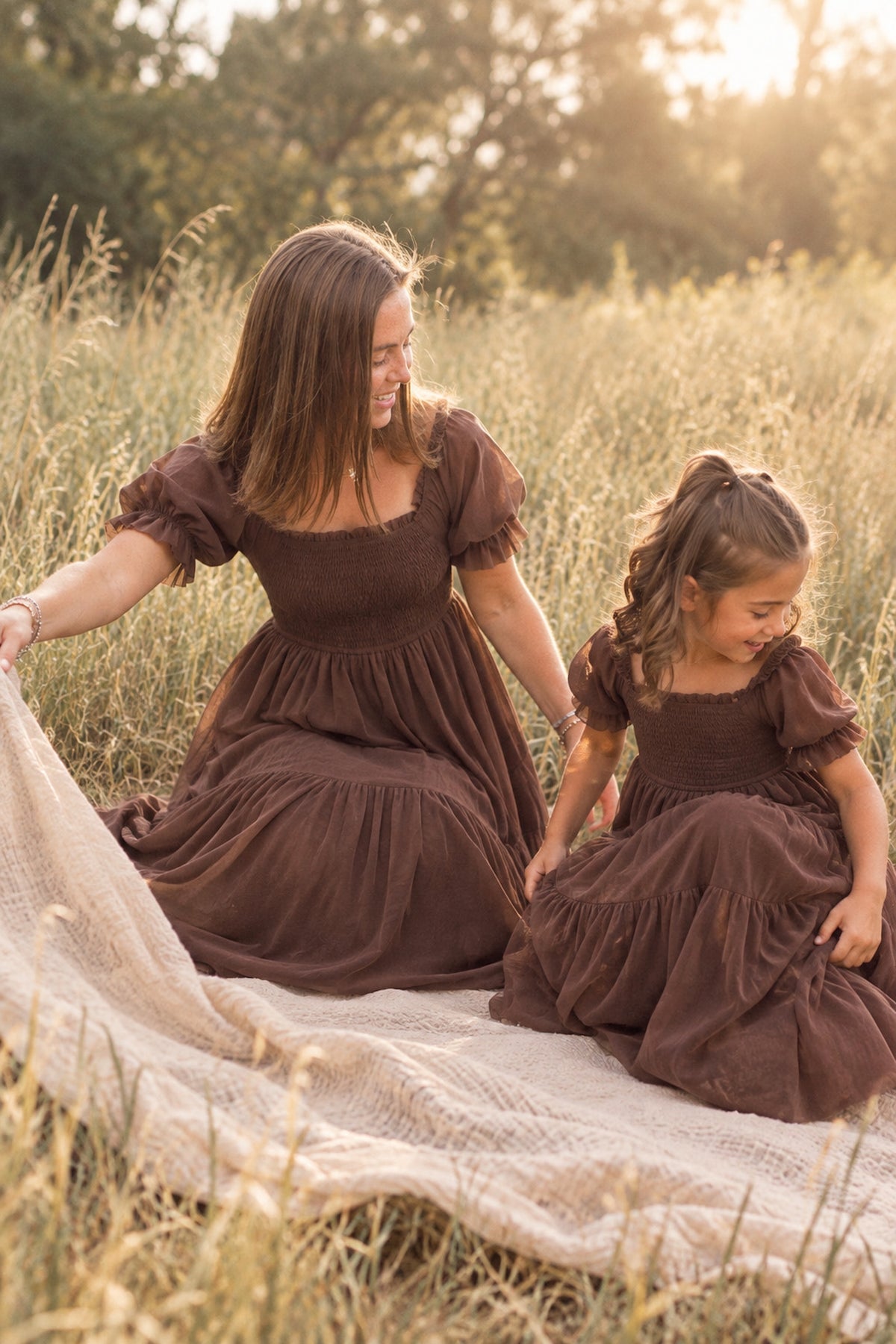 SS Women's Dress Women's Elle Dress (cocoa tulle)