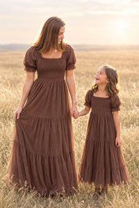 SS Women's Dress Women's Elle Dress (cocoa tulle)