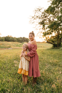 SS Girl's Dress Evie Tunic Dress (golden fields)
