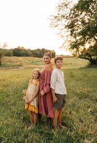 SS Girl's Dress Evie Tunic Dress (golden fields)