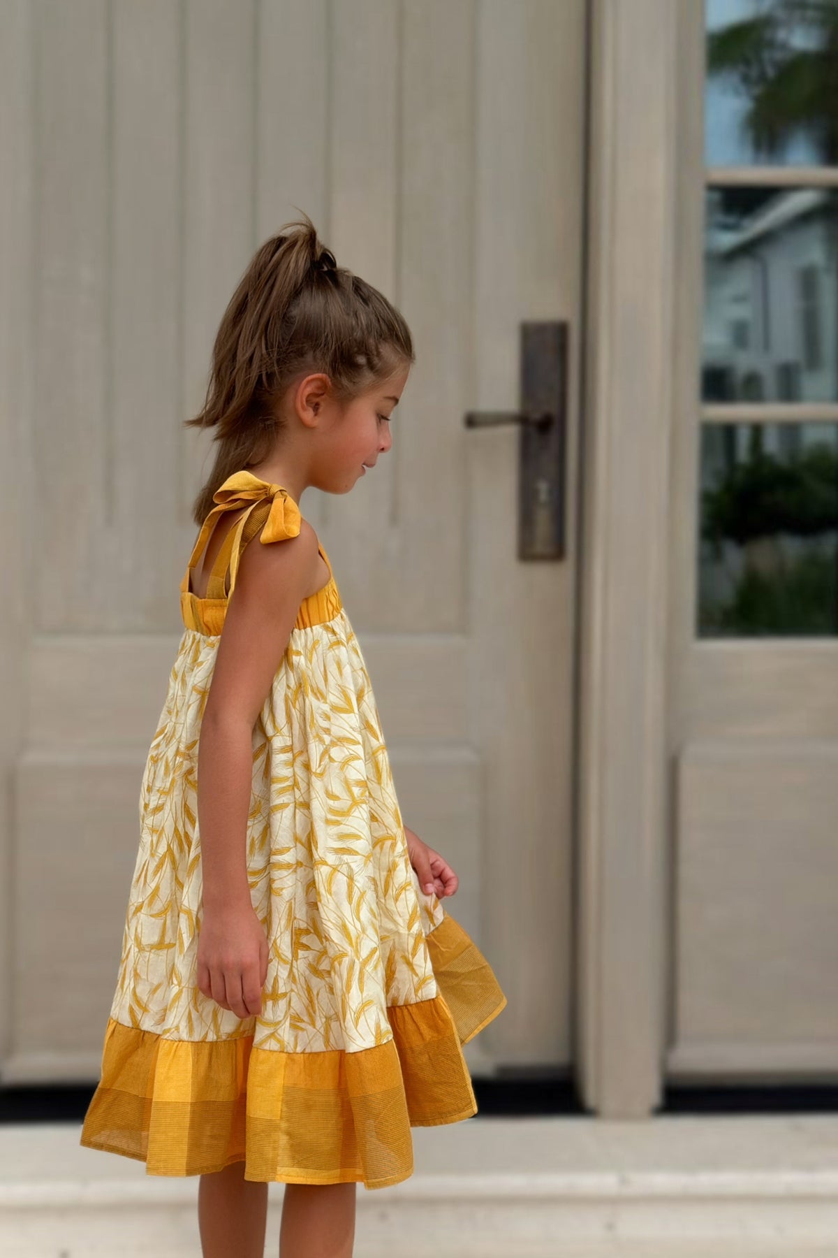 SS Girl's Dress Evie Tunic Dress (golden fields)