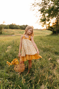 SS Girl's Dress Evie Tunic Dress (golden fields)
