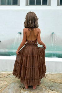 SS Jolie Skirt (cocoa tulle)