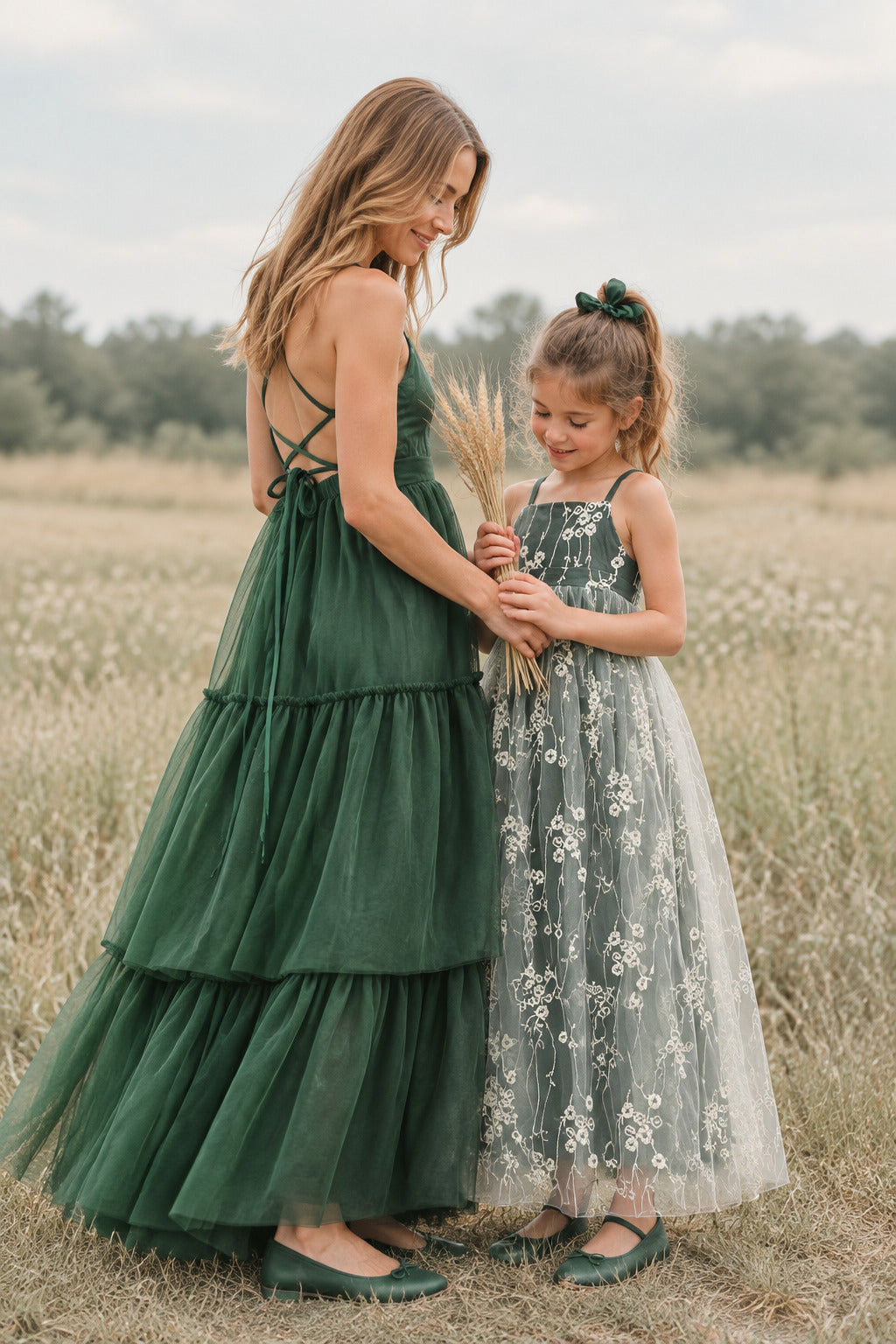 Women's Wendy Dress (forest tulle)