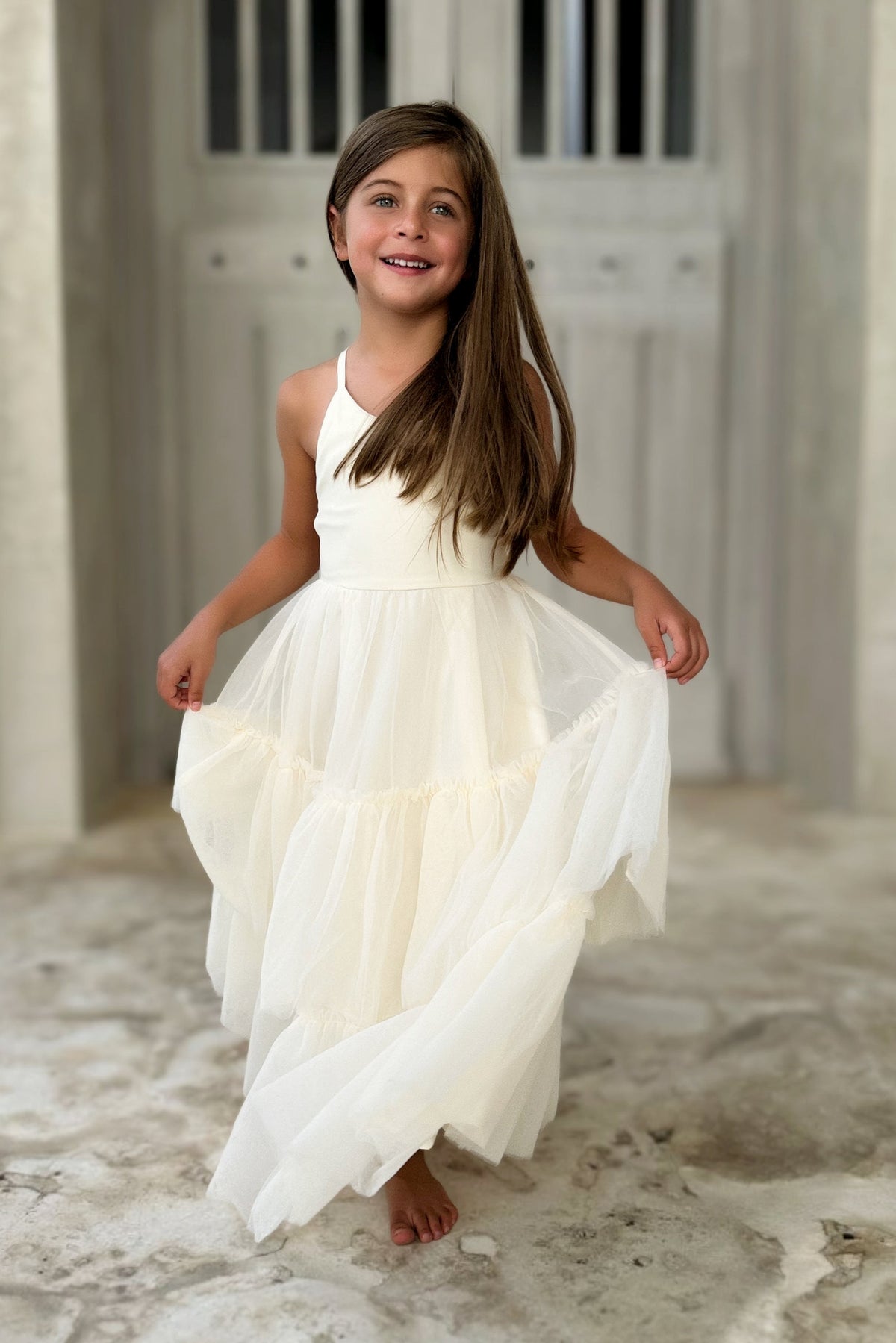 Wendy Dress (antique ivory tulle)