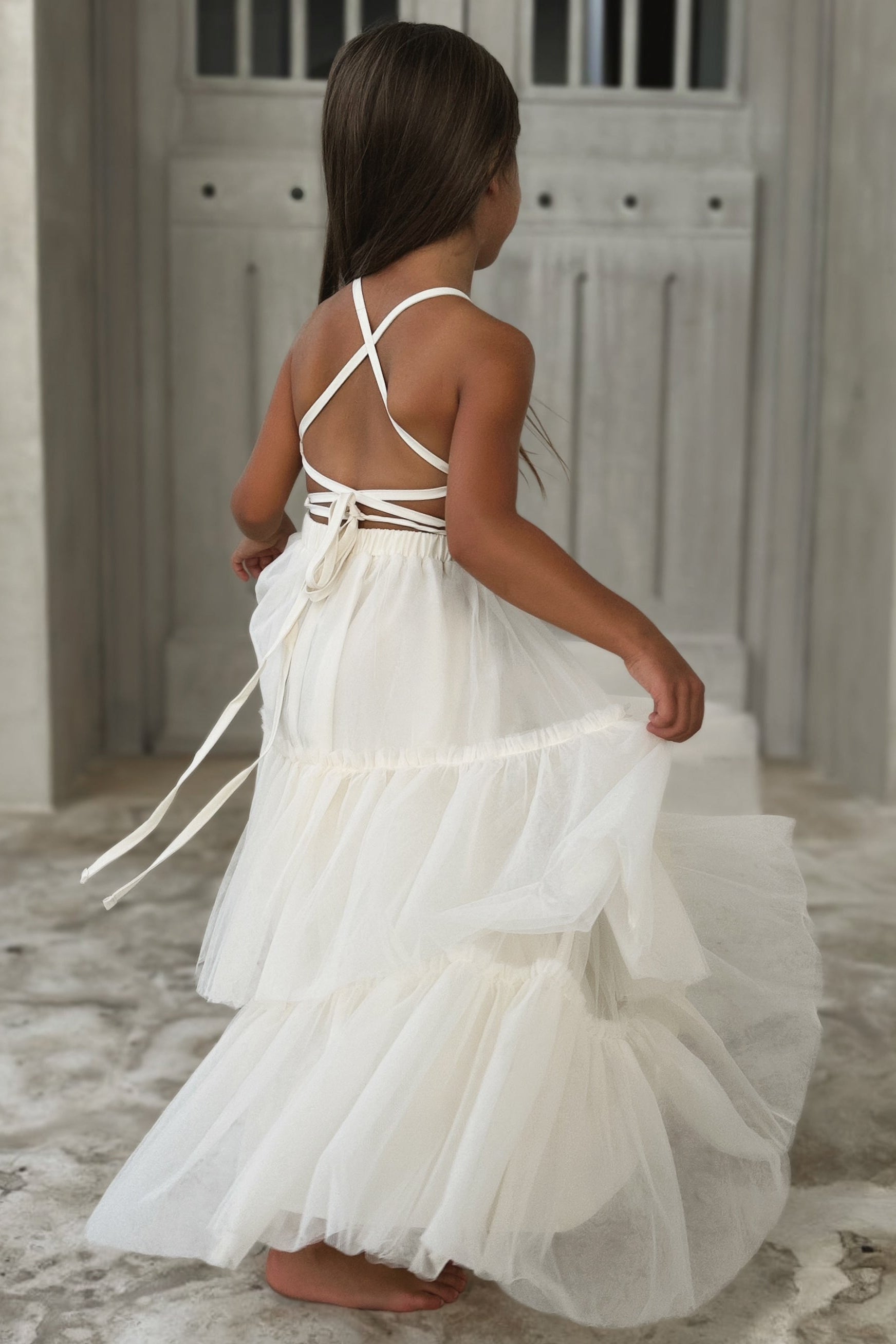 Wendy Dress (antique ivory tulle) – INDIE BLUE