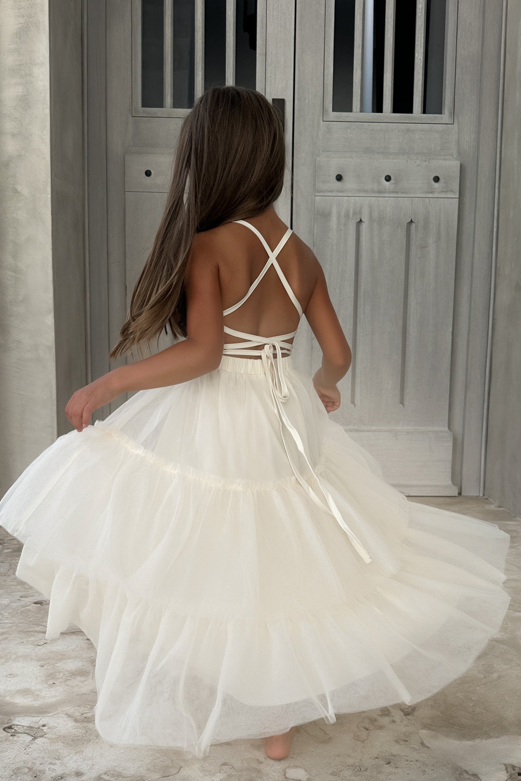 Wendy Dress (antique ivory tulle) – INDIE BLUE Wendy Dress (antique ivory tulle) – INDIE BLUE