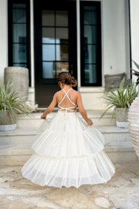 INDIE BLUE Dresses Wendy Dress (antique ivory tulle)