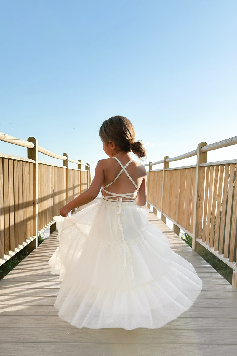 Wendy Dress (antique ivory tulle)