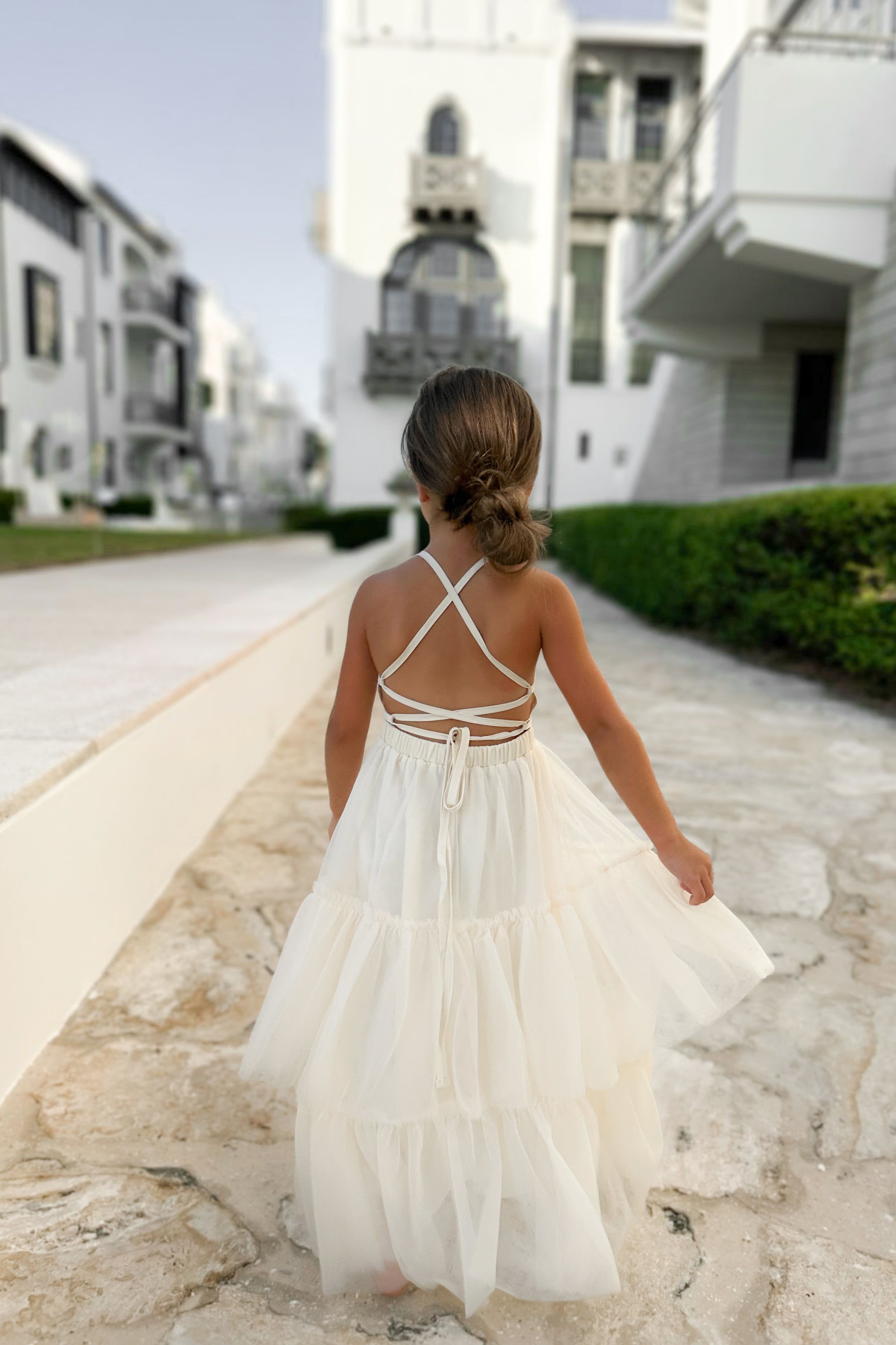 Wendy Dress (antique ivory tulle) – INDIE BLUE