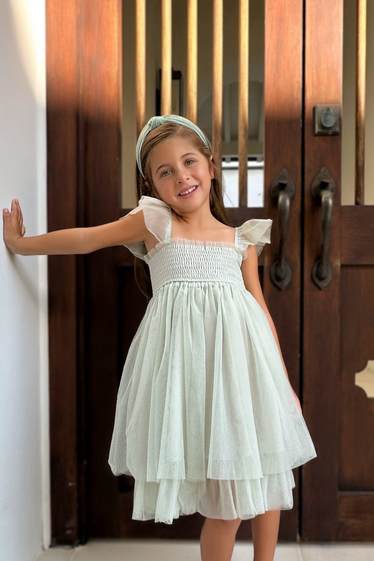 INDIE BLUE Dresses Juliet Dress (mint tulle)