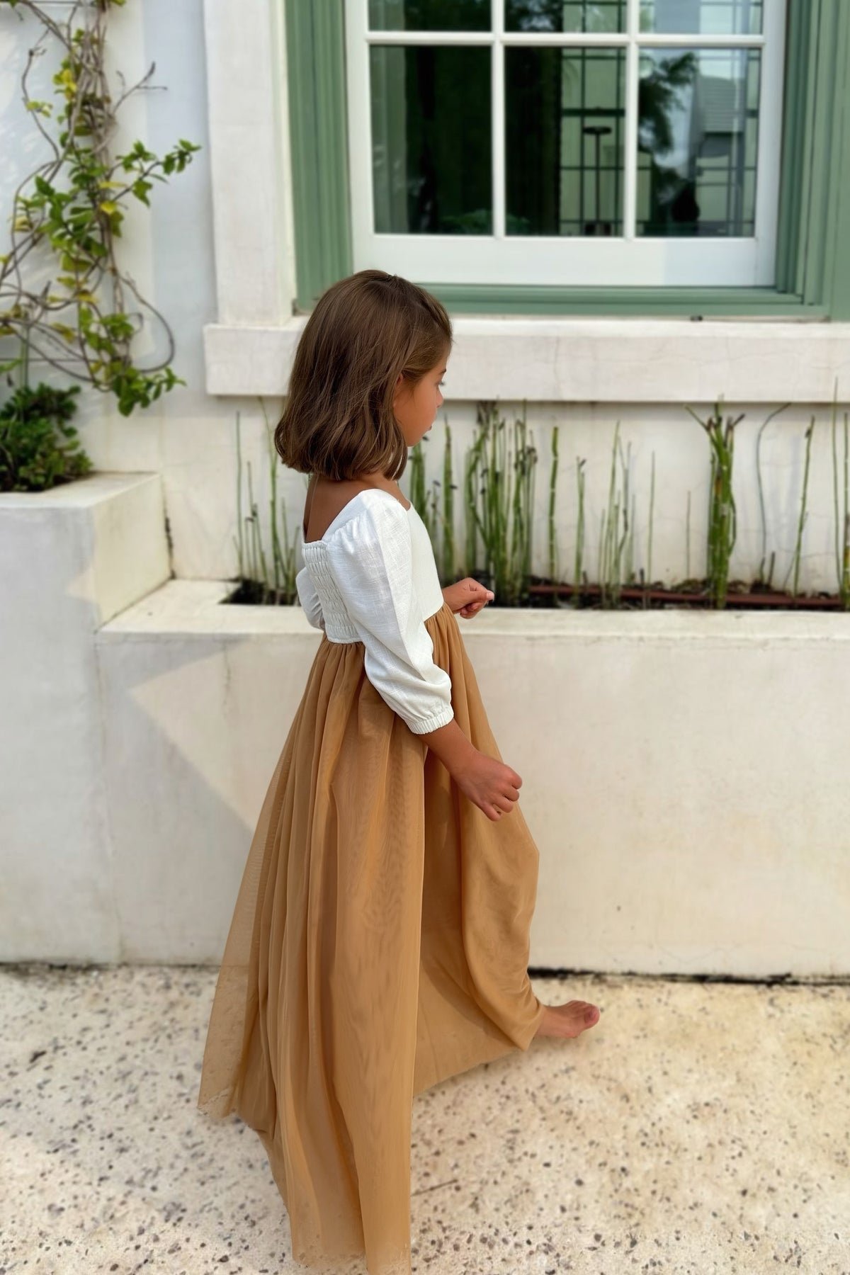 SS Girl's Dress Fable Dress (golden fields)