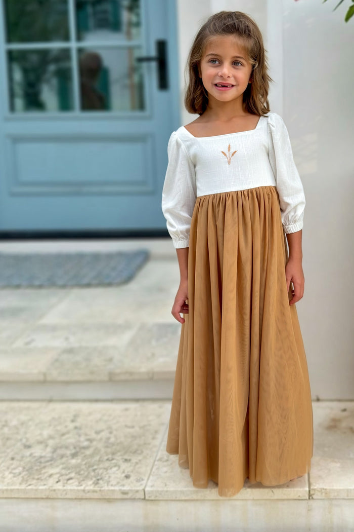 SS Girl's Dress Fable Dress (golden fields)