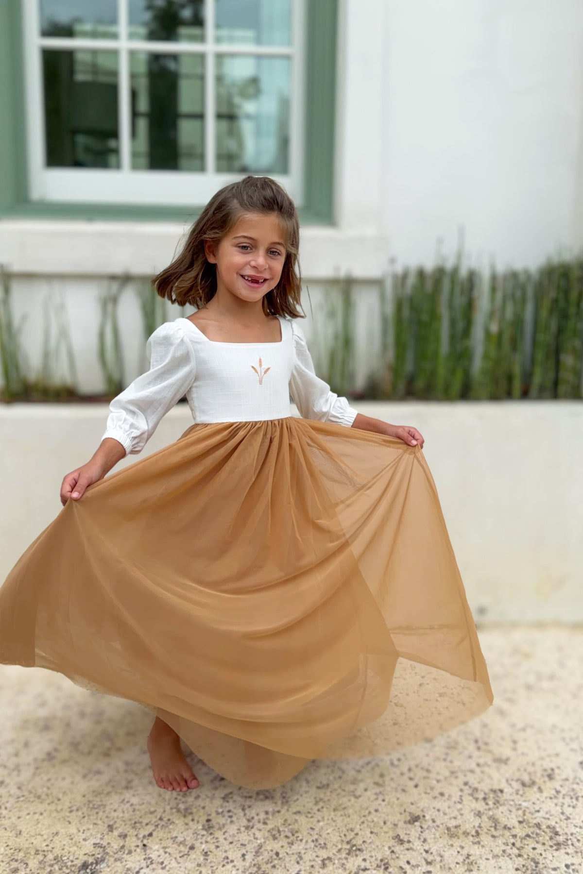 SS Girl's Dress Fable Dress (golden fields)