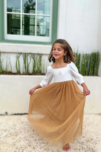 SS Girl's Dress Fable Dress (golden fields)