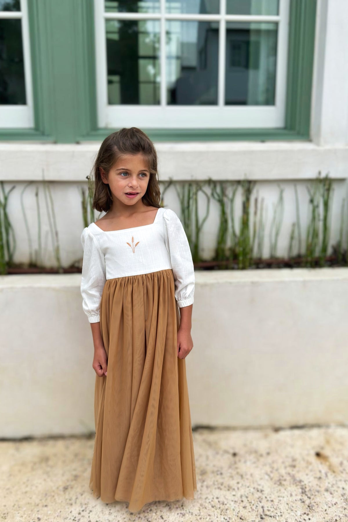SS Girl's Dress Fable Dress (golden fields)