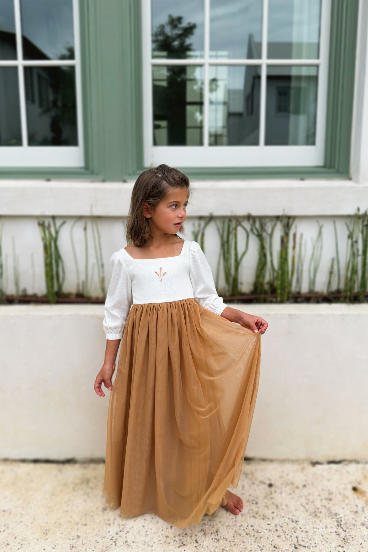 SS Girl's Dress Fable Dress (golden fields)