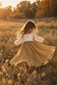 SS Girl's Dress Fable Dress (golden fields)