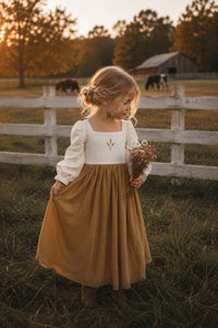 SS Girl's Dress Fable Dress (golden fields)