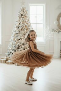 SS Girl's Dress Isa Dress (cedar tulle)