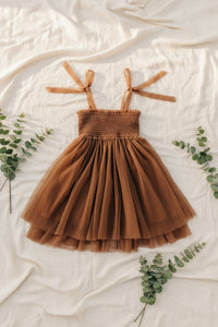 SS Girl's Dress Isa Dress (cedar tulle)