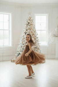 SS Girl's Dress Isa Dress (cedar tulle)